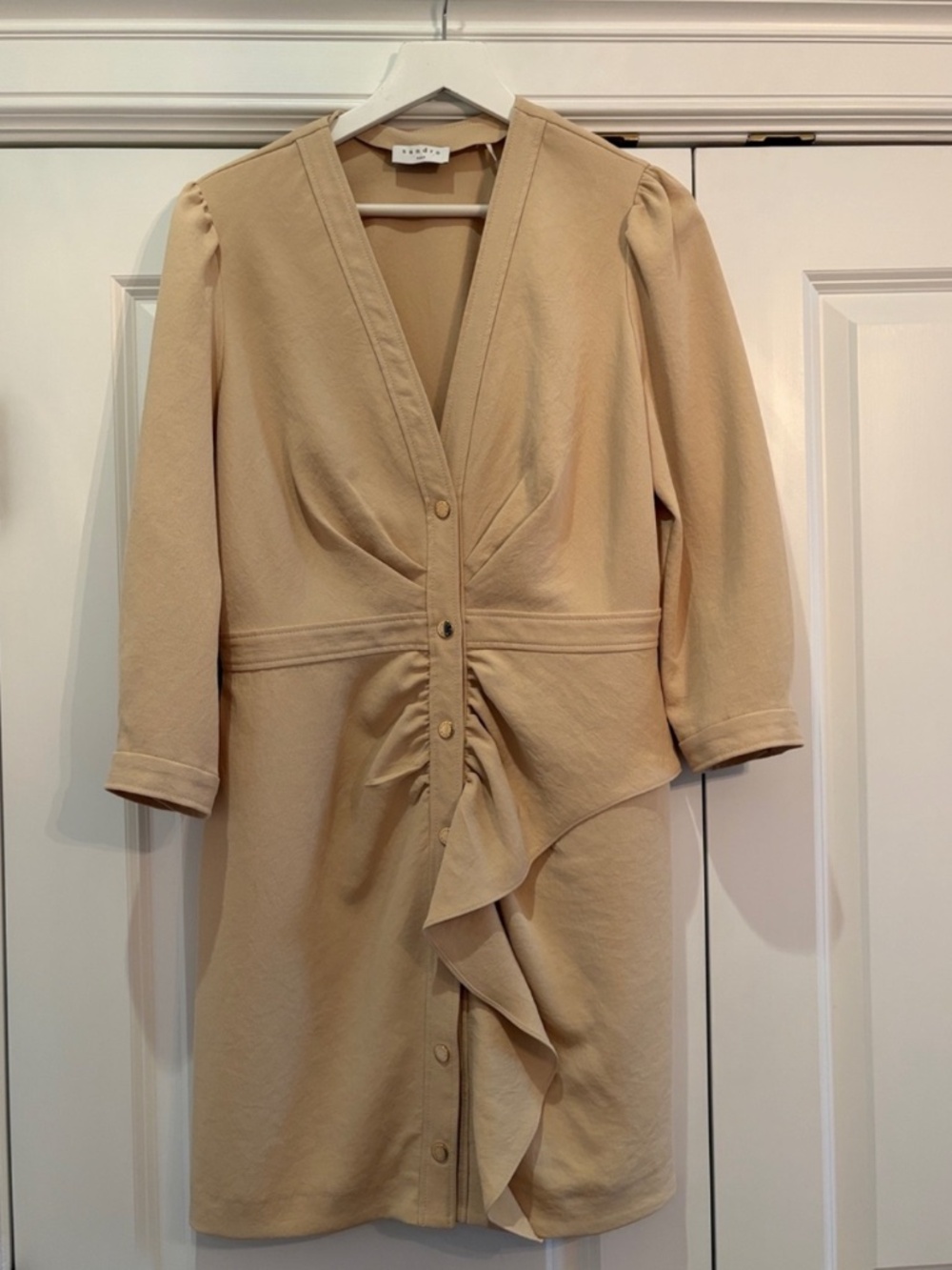 Sandro V-Neck Dress